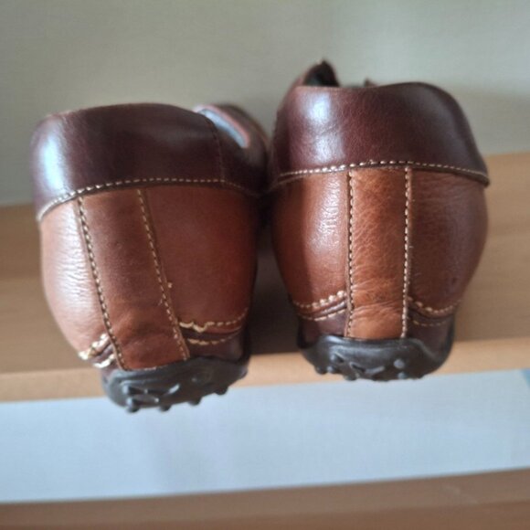 Pikolinos Womens Brown Leather Slip On Loafers Driving Shoes US 8.5 EU 39 - Picture 5 of 7